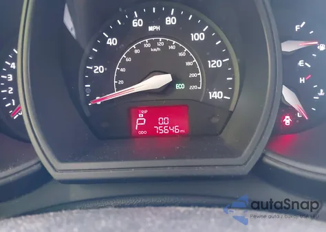 2014 Kia Rio Lx from USA, damaged, VIN KNADM4A35E6385417